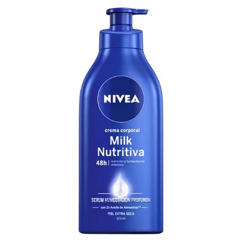 Crema Nivea Corporal Milk Nutritiva X 625 Ml  Precio Mayorista