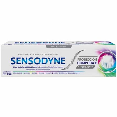 Crema Dental Sensodyne Proteccion Completa  X50 Gr