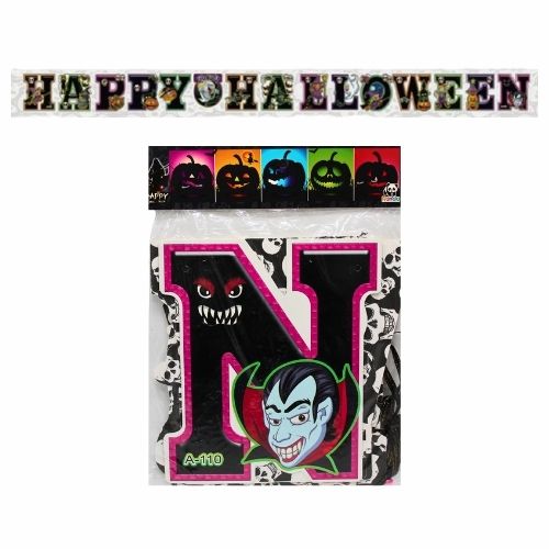Letrero Happy Halloween Ref A-110