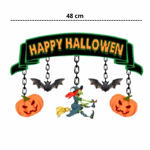 Movil Con Diseños De Halloween 48cms Aprox