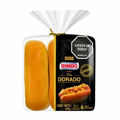 Pan Dorado Para Perro Bimbo Paquete X6 Unidades