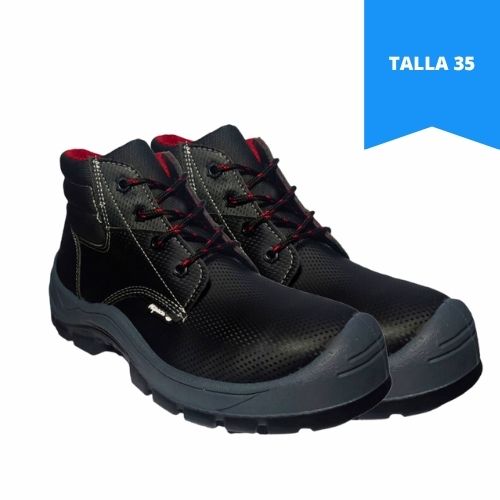 Bota De Seguridad Dielectrica Negra REF: 822 Alpaca Talla 35  Precio Mayorista