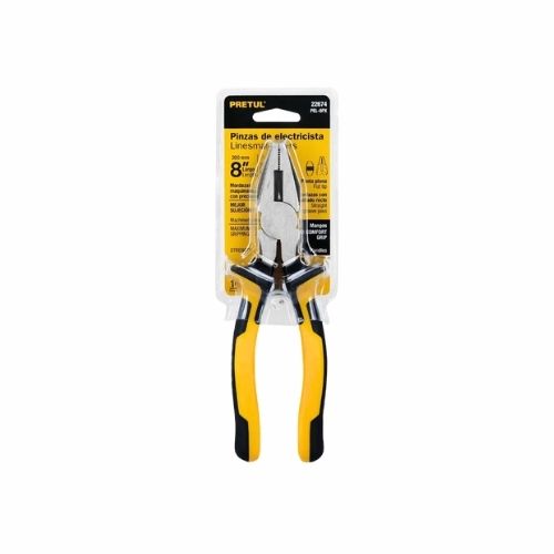 Pinza Para Electricista 8 Pg Mango Comfort Grip Pretul
