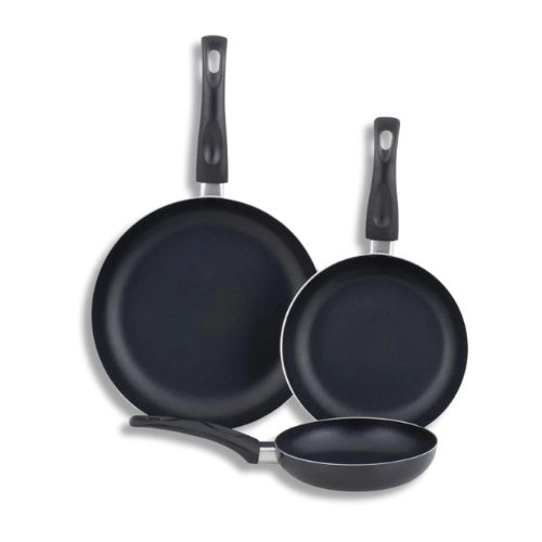 Set De 3 Sartenes 18, 22 Y 28 Cm