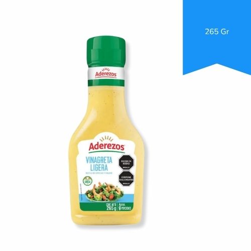 Vinagreta Aderezos Original Para Ensaladas 265 Gr