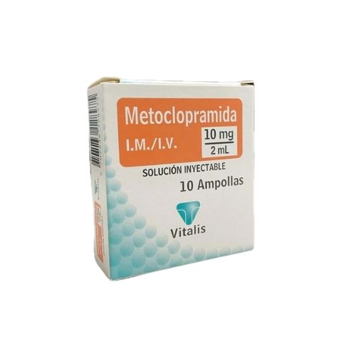 Metoclopramida 10 Mg Caja X 10 Tabletas