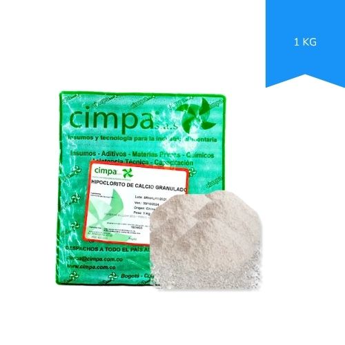 Hipoclorito de Calcio Granulado 1 Kg