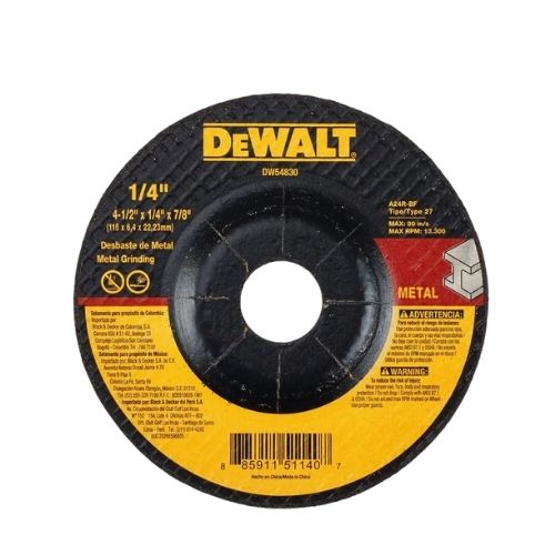 Disco De Pulir Metal 4 1/2 Pulg X 1/4 Pulg