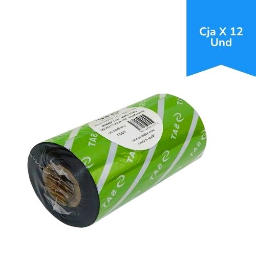 Cinta Cera 110 mm X 450 Mt Out SAT TT 12110450 Caja X 12 Und