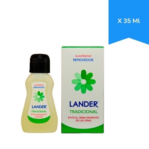Removedor Esmalte Lander Pequeño X 35 Ml