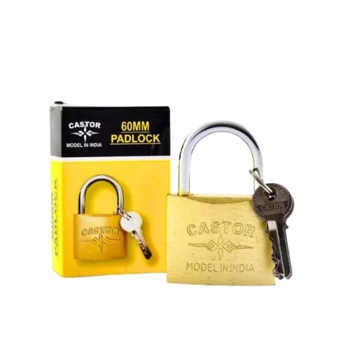 Candado Amarillo De 60 Mm