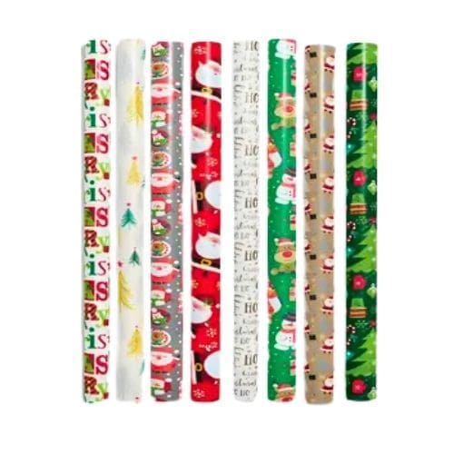 Rollo De Papel Regalo Navideño 70 Cm X 3 Mtr aprox
