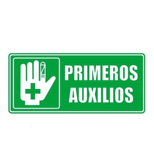 Señalizacion 30 X 15 Cms cal 40 Primeros Auxilios