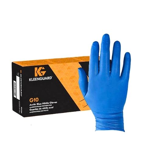 Guante Nitrilo Kleenguard G10 Azul Talla M X 100 Und