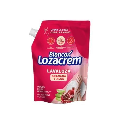 Blancox Lozacrem Liquido Granada Y Aloe Doypack 720 Ml