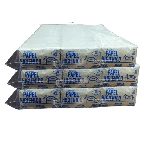 Recarga De Papel Higienico en Bolsa X 100 Und