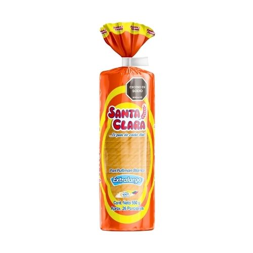 Pan Tajado Santa Clara Grande X 550 Gr