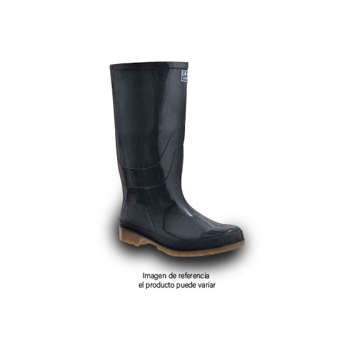 Bota De Caucho Alta Negra Macha Talla 35