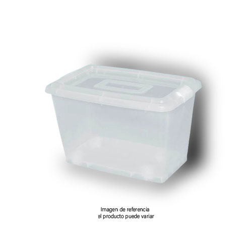 Cajon Movil Transparente Rimax de 40 Lt