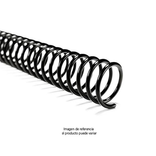 Espiral Plastico 14 Mm Para 120 Hjs Paq X 10 Mt