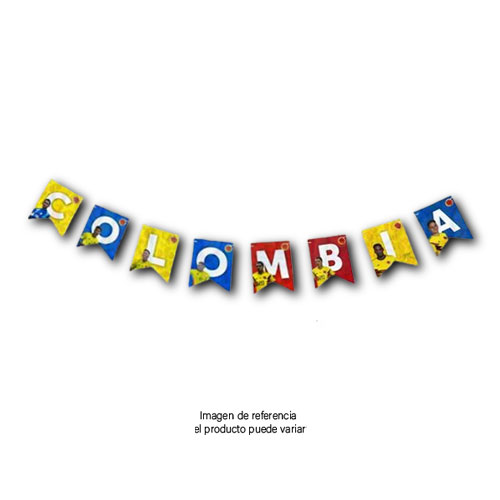 Guirnalda Jugadores De Colombia