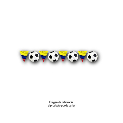 Banderin De Colombia- Balon 3 Mts Aprox