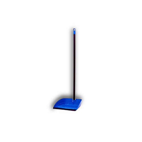 Recogedor Con Banda Mango Metalplastico 75 Cms Azul