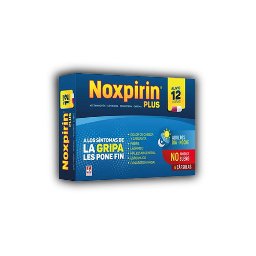 Noxpirin Plus Caja 12 Capsulas Siegfried