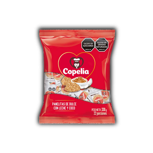 Panelita Copelia Arequipe Y Coco Bolsa X 22 Unds