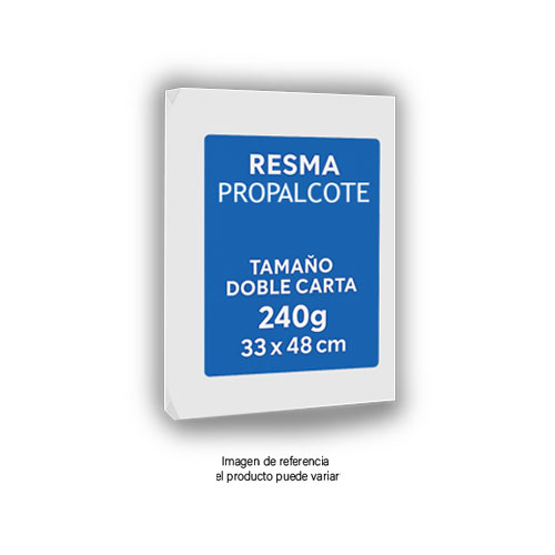 Resma Propalcote Tamaño Doble Carta 240g 33x48cm