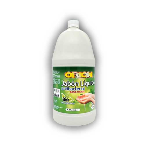 Jabon Liquido Para Manos Antibacterial Orion 2000 Cc