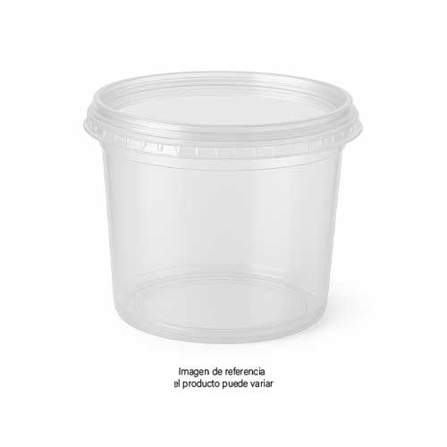 Envase Plastico Con Tapa 1000 Ml
