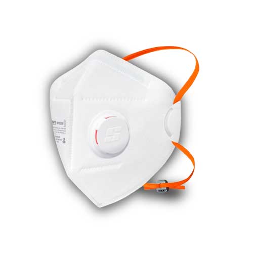 Respirador N95 Contra Particulas Con Filtro IN-1020V Marca Insafe