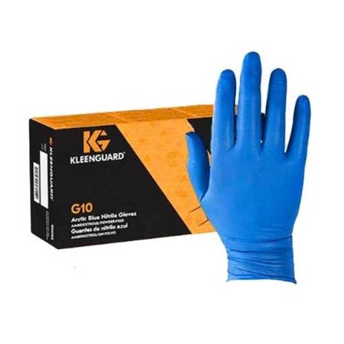 Guante Nitrilo Kleenguard G10 Azul Talla L X 100 Und