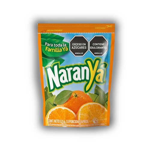 Refresco Instantáneo En Polvo 525g NaranYa