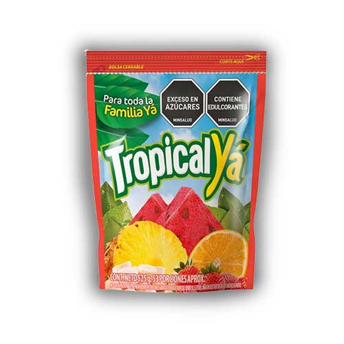 Refresco Instantáneo En Polvo 525g TropicalYa