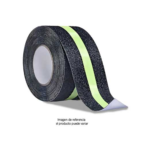 Cinta Adhesiva Antideslizante Fluorescente 5m X 50 Mm.