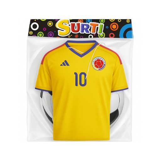 Guirnalda Camisa Colombia - Balón 3 Mts Aprox.
