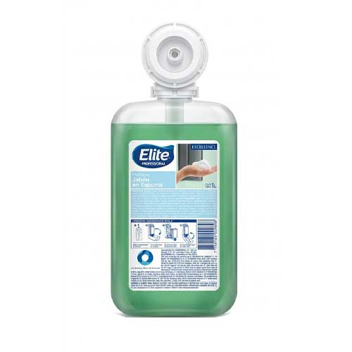 Jabon Espuma Para Manos Elite Frasco 1000ml Ref 1TTCO910004