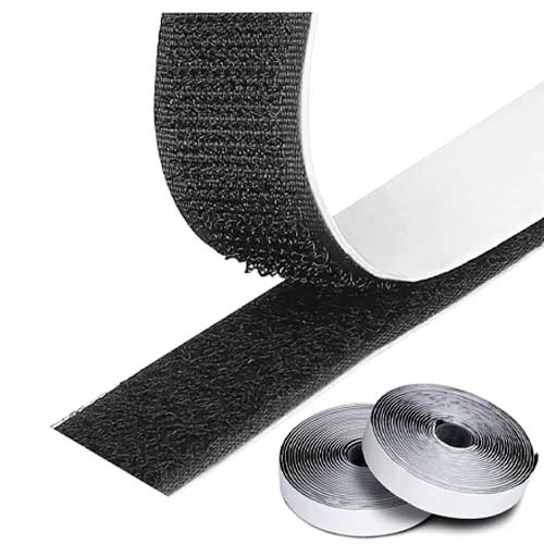 Rollo Velcro 25mm Negro