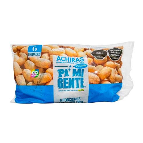 Achiras Pa Mi Gente Paquete X6 Unidades 150 Gr
