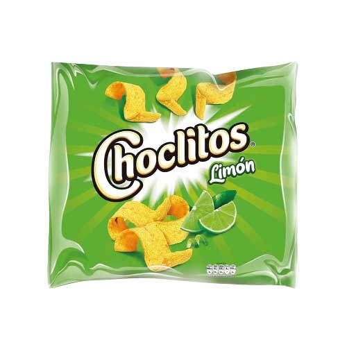 Choclitos Limon Paquete X12 Unidades 27 Gr.