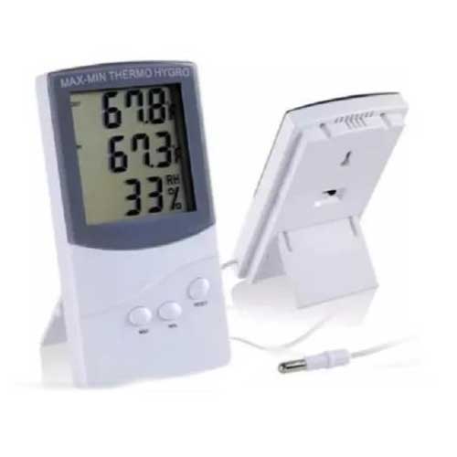 Termohigrómetro Digital Con Sonda