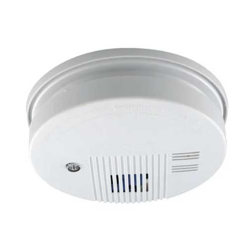 Detector De Humo Con Alarma 85 Db Color Blanco