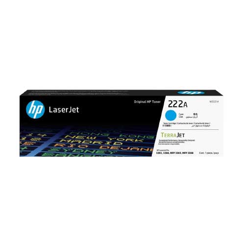 Toner Hewlett Packard W2221A HP Cyan