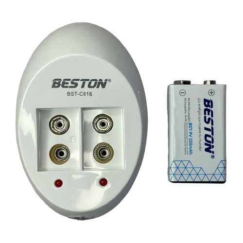 Cargador 1 Pila 9V 250mAh Beston BST-C818
