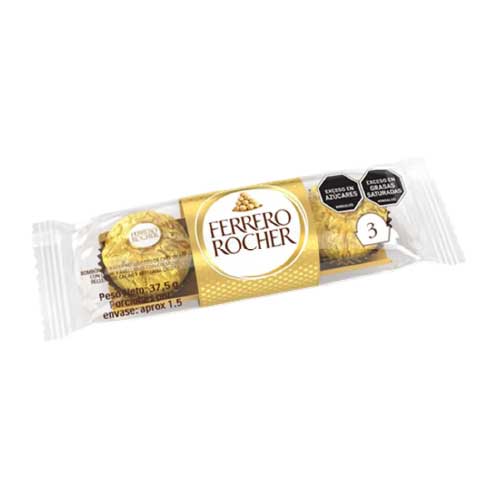Chocolate Ferrero Rocher Estuche X 3 Und precio mayorista para empresas