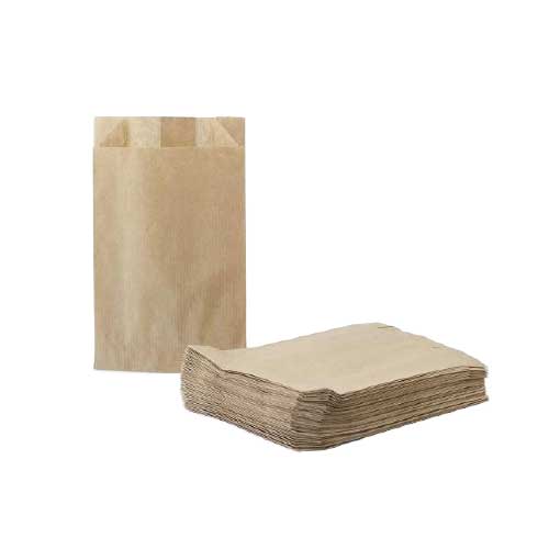 Bolsa Papel Kraft 19*46 Cms 12 Libras Paquete X100 Unidades