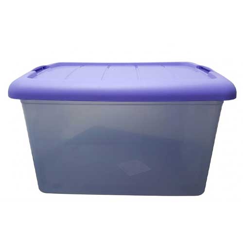 Caja Organizadora Plastica Con Tapa 22 Litros