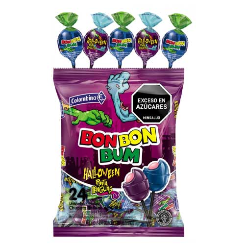 Bon Bon Bum Hallowen X 24 Unds De 18Gr